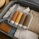 Kit 4 Frascos de Silicone Para Viagem