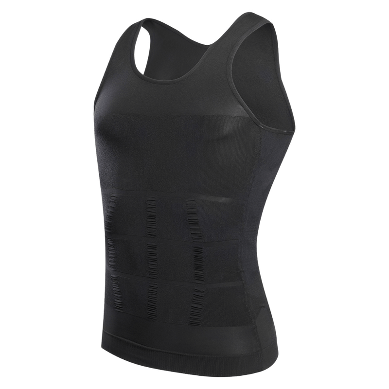 Camisa Masculina de Compressão Ultrafina Fit Shape Pro® - Modela sem Apertar