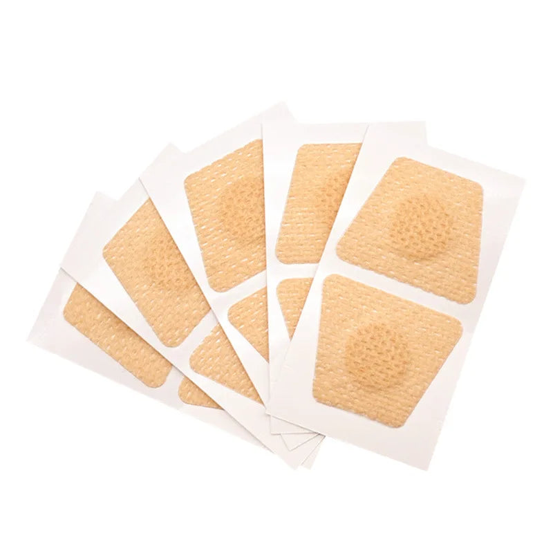 Adesivo para alívio de sulcos nas unhas dos pés