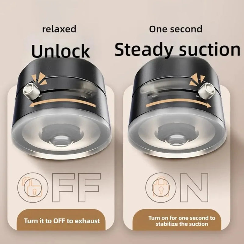 SUPORTE MAGNETI₢O PARA CELULAR COM VENTOSA E ABSORÇÃO A VÁCUO