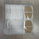 30/60/120 pç Adesivos para tratamento de fungos nas unhas dos pés.