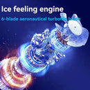 Ventilador Portátil Turbo Recarregável USB