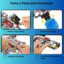 Lançador de Bolas de Gel Recarregável | Diversão Segura e Sem Sujeira